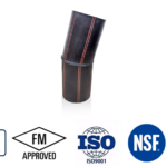 HDPE Fabricated 22.5 Degree Elbow