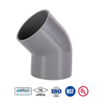 PVC 45 Degree Elbow